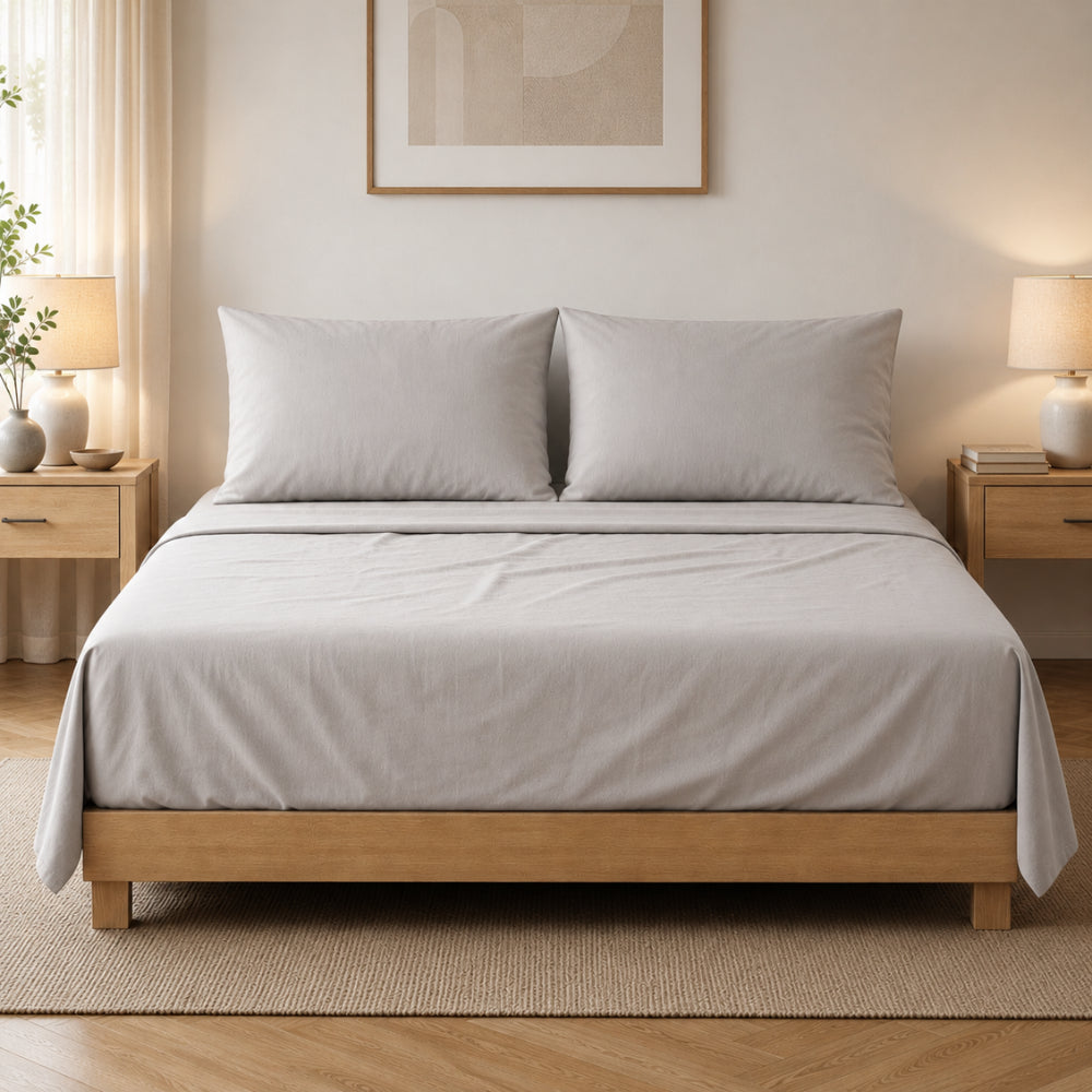 Evergreen Collection Sheet Set - BEIGE